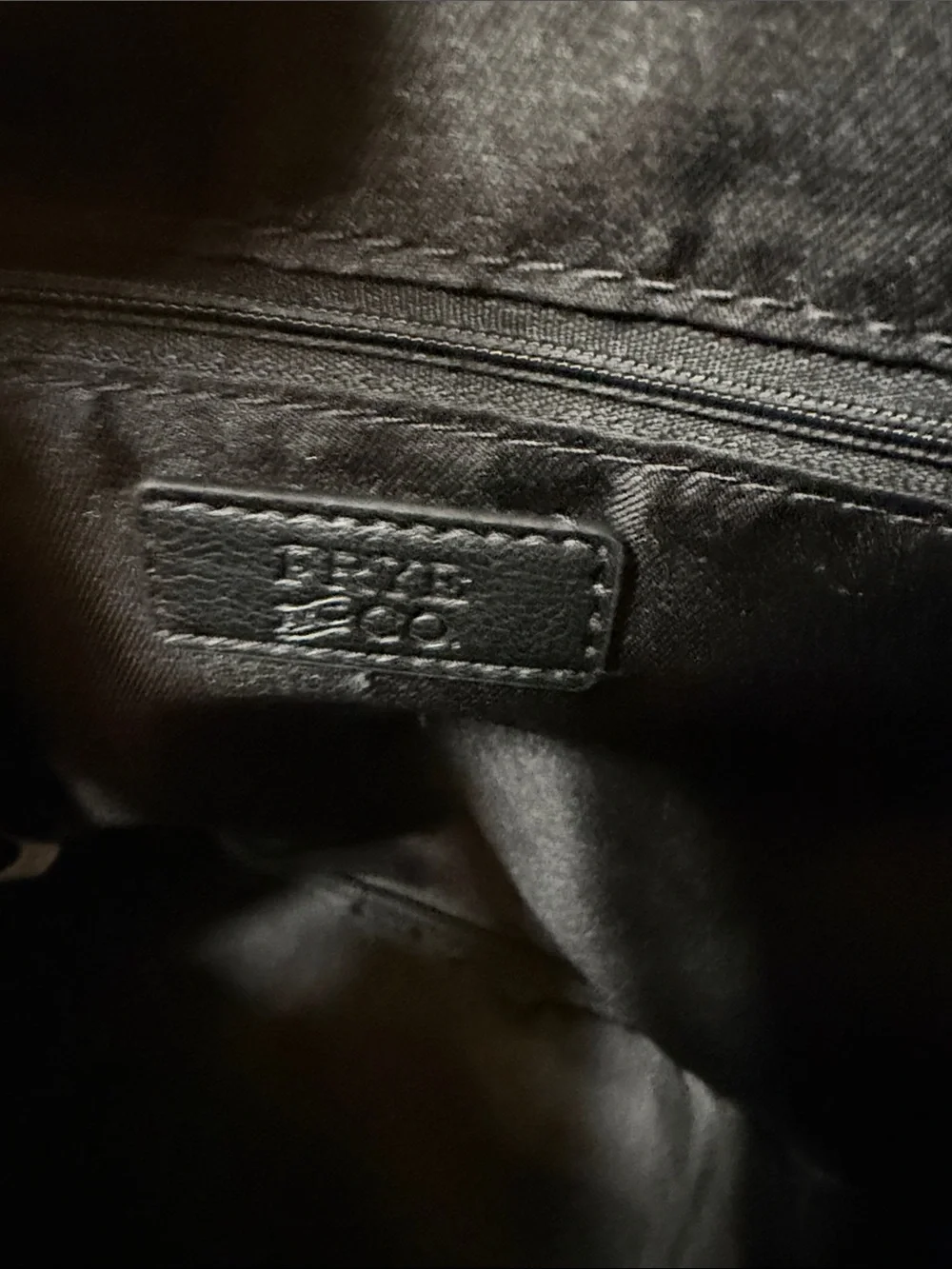 Frye & Co Brown Embossed Dome Backpack Tooling Leather Look Western Black